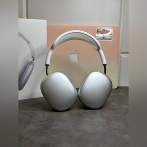 Apple Over-Ear Headphones - Silver and White